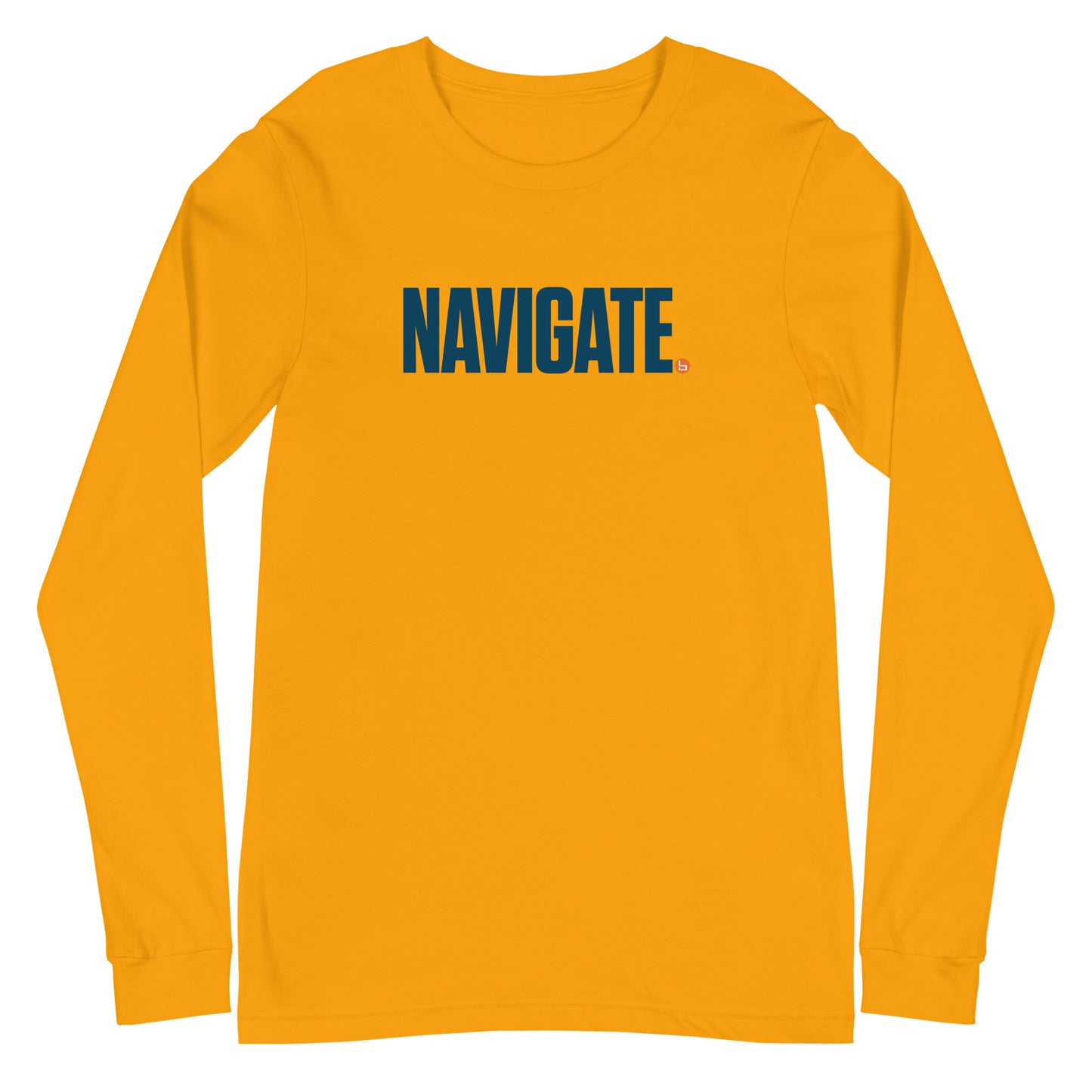 NAVIGATE - Unisex Long Sleeve Tee - Dark Logo
