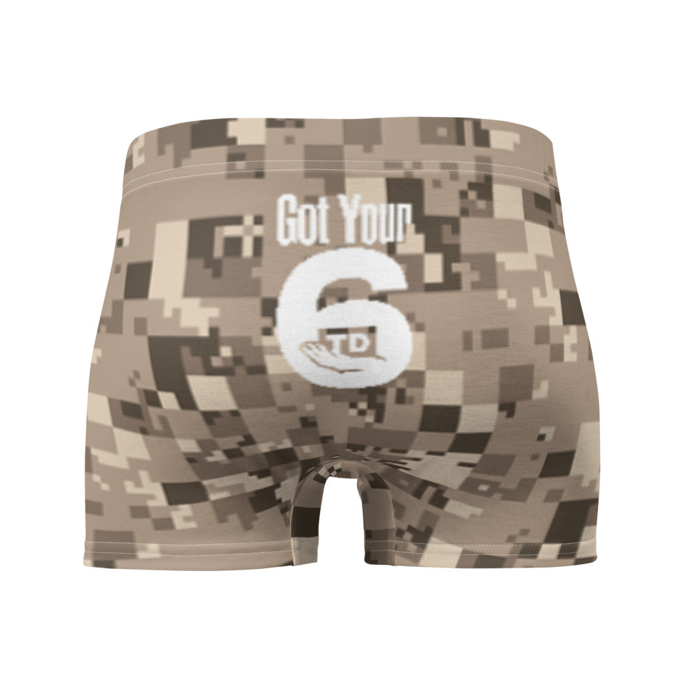 TDF "Got Your 6" Boxer Briefs - Digital Camo