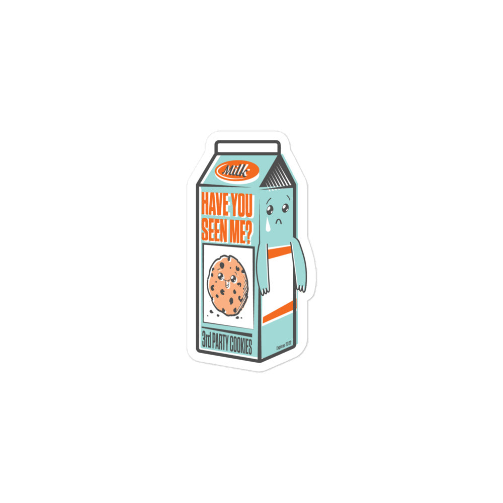 Cookies and Milk Sticker