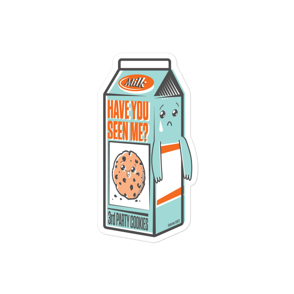 Cookies and Milk Sticker
