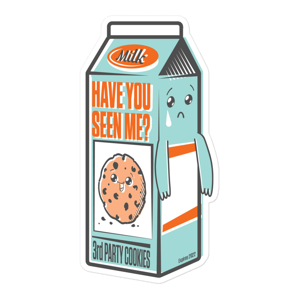 Cookies and Milk Sticker