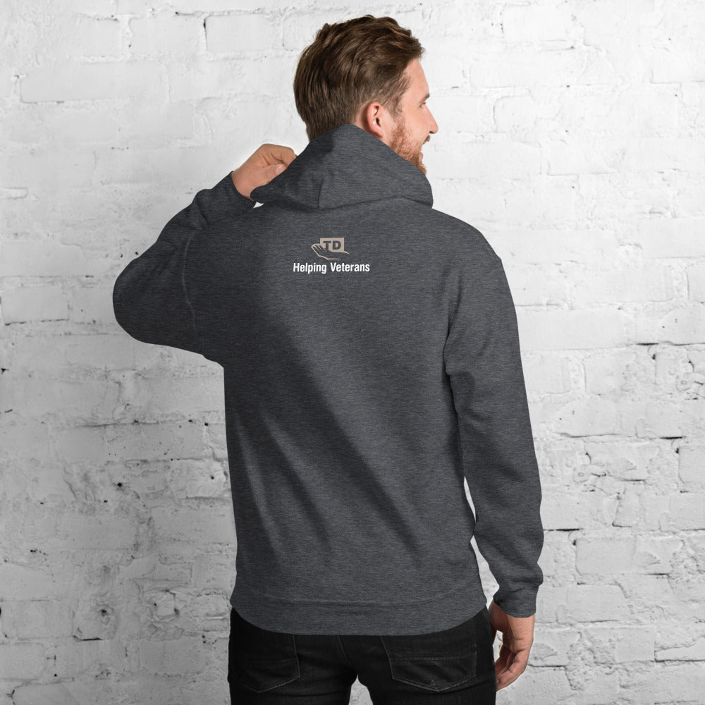 TDF Hoodie - Dk. Gray Heather