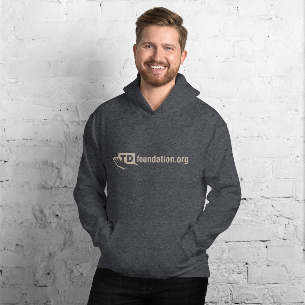 TDF Hoodie - Dk. Gray Heather