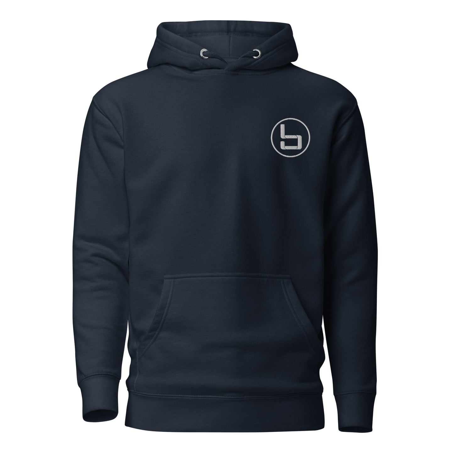 Premium Embroidered Logo Hoodie