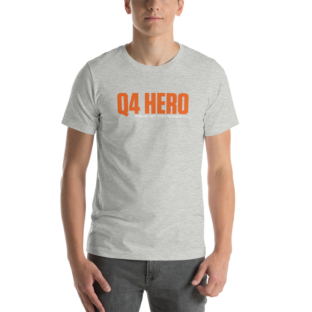 Q4 HERO T-Shirt - Unisex - Orange