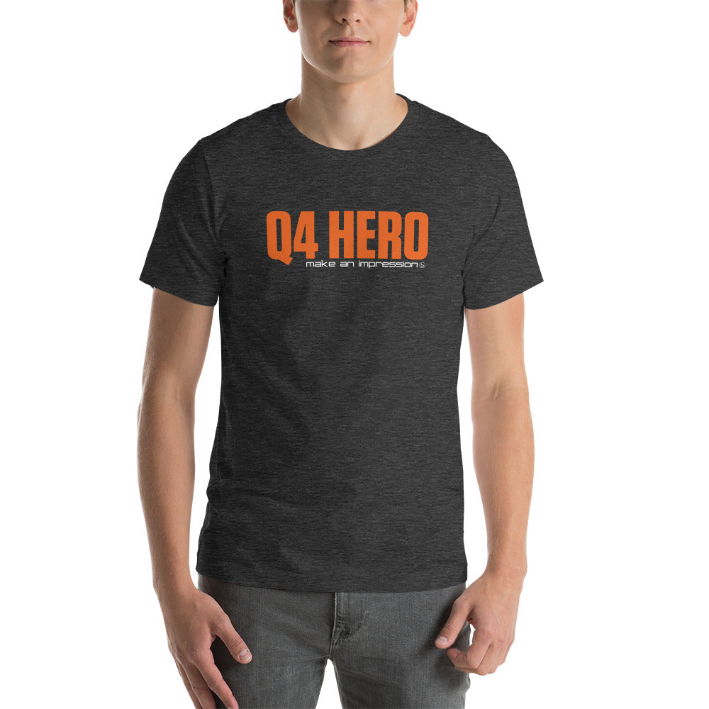 Q4 HERO T-Shirt - Unisex - Orange
