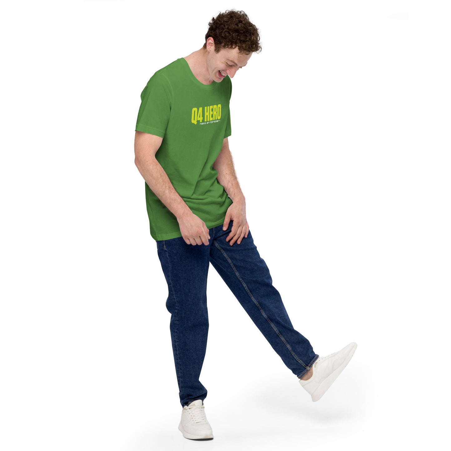 Q4 HERO T-Shirt - Unisex - Safety Yellow
