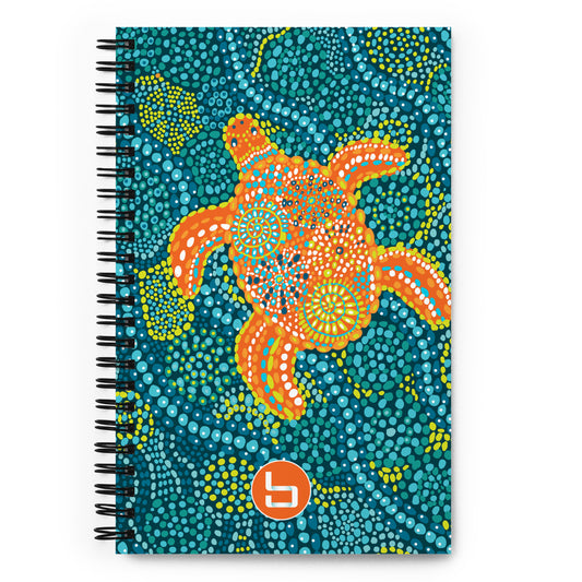 Amelia Island Turtle Dots Notebook