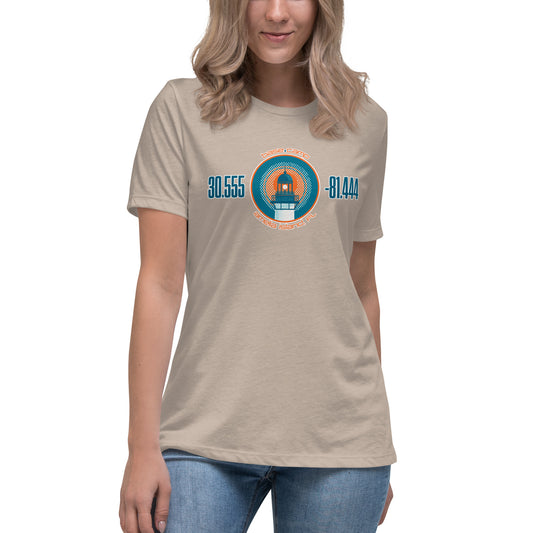 Amelia Island Lighthouse Women's Relaxed T-Shirt
