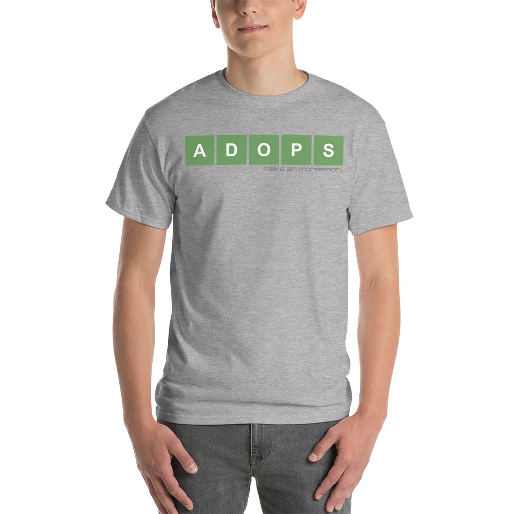 "ADOPS" Square T-Shirt