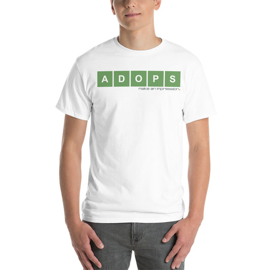 "ADOPS" Square T-Shirt