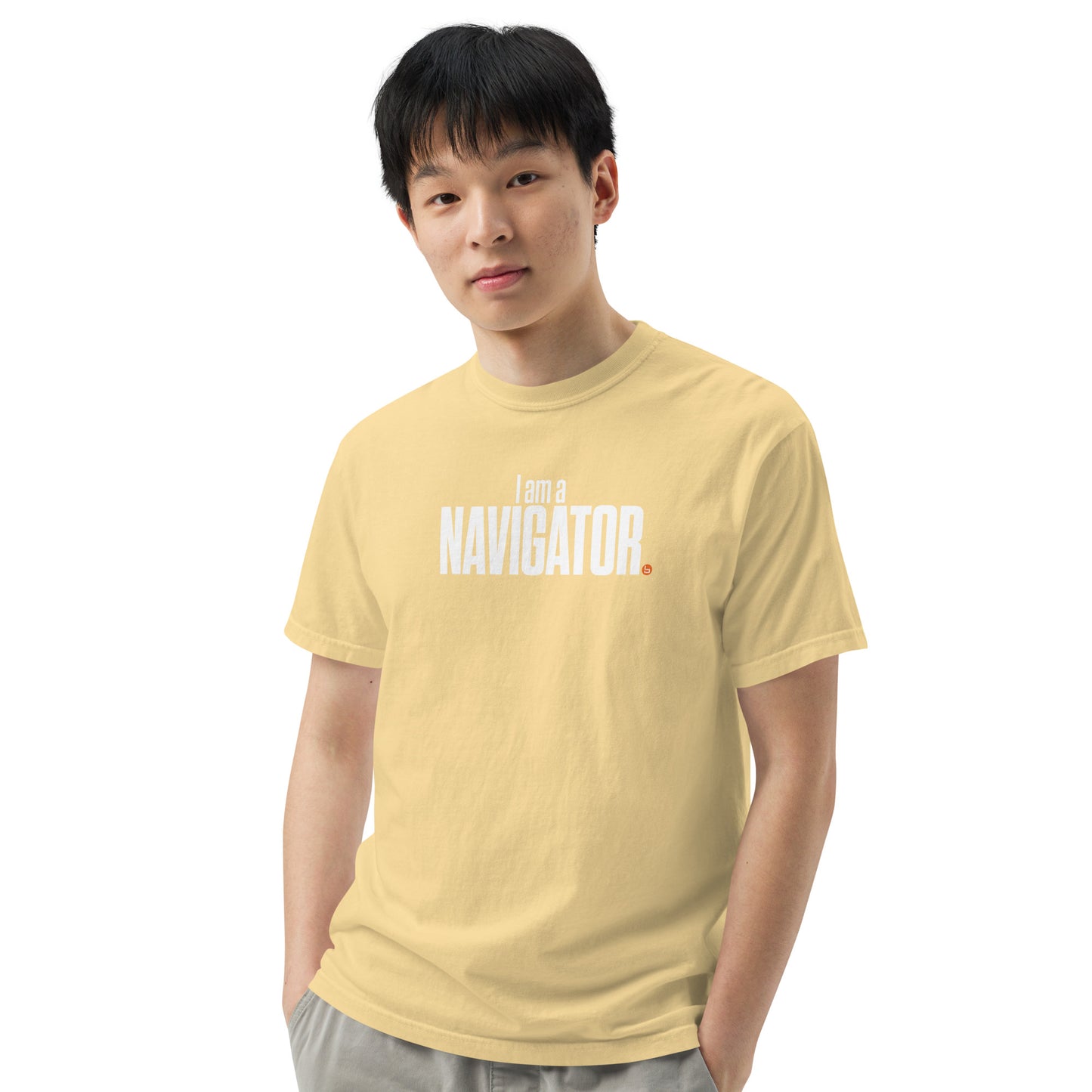 I am a Navigator - Men’s Heavyweight T-Shirt