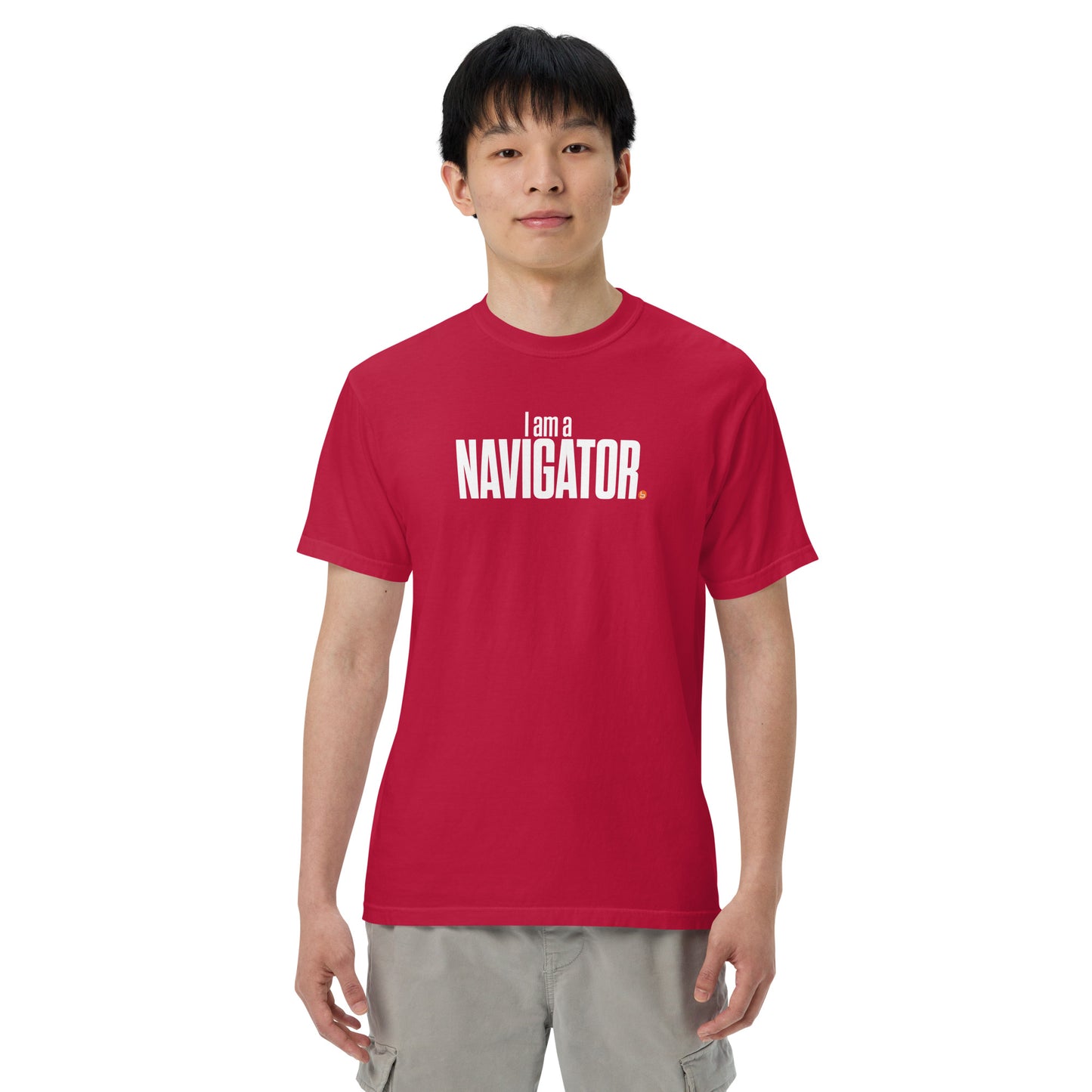 I am a Navigator - Men’s Heavyweight T-Shirt