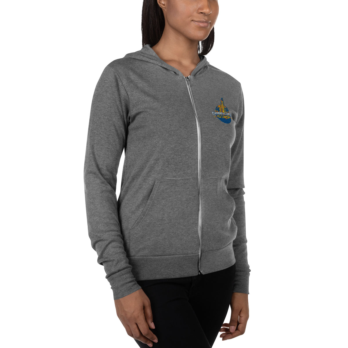 Lightweight Zip Hoodie - Unisex
