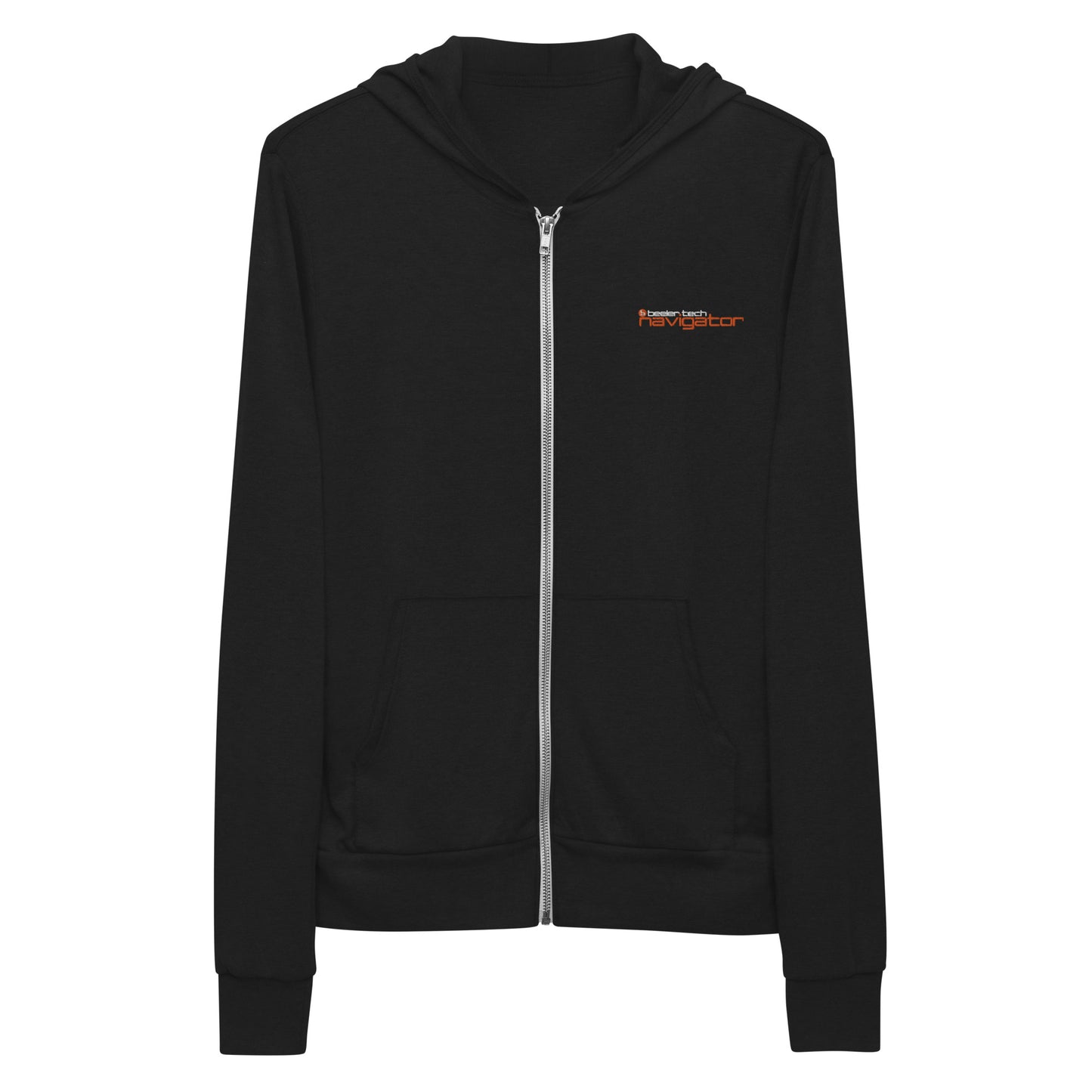 Unisex zip hoodie