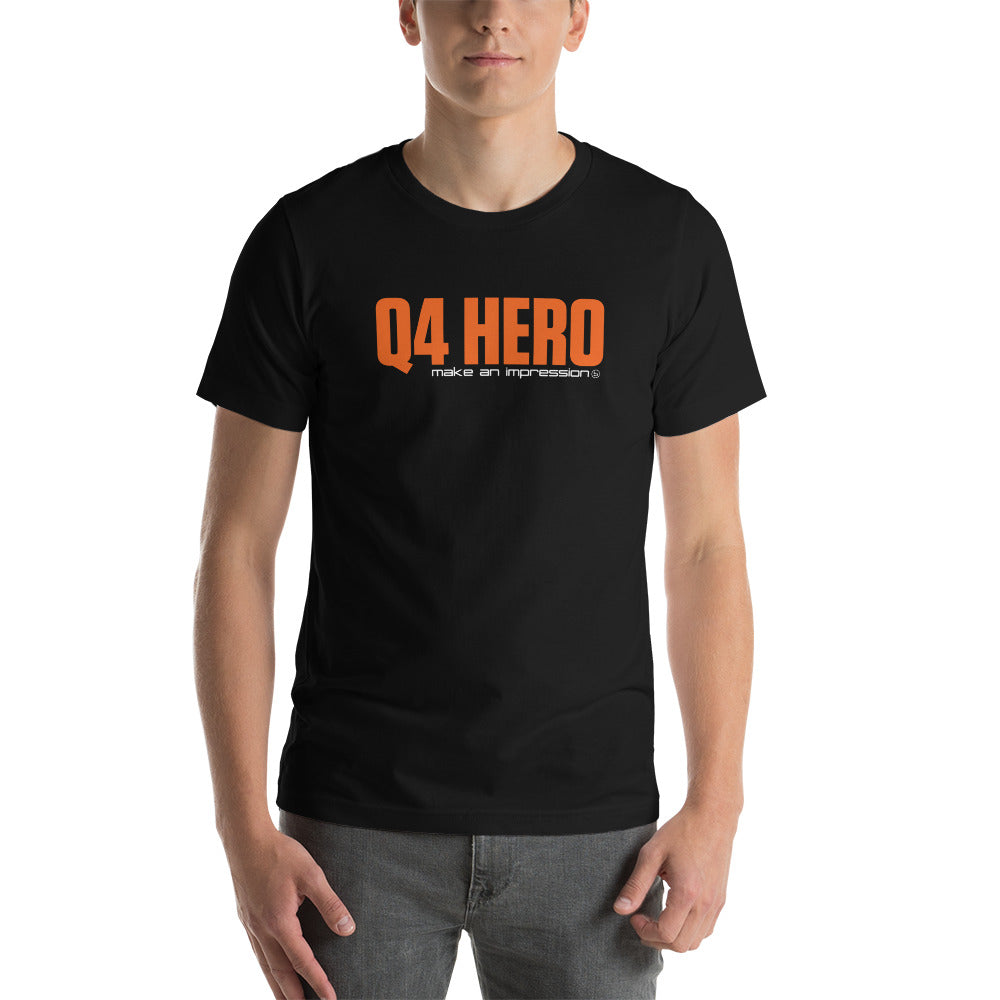 Q4 HERO T-Shirt - Unisex - Orange