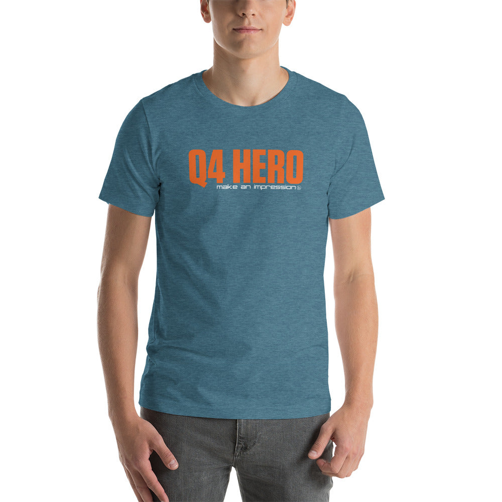 Q4 HERO T-Shirt - Unisex - Orange