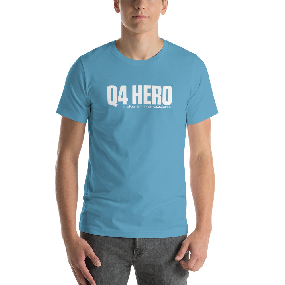 Q4 HERO T-Shirt - Unisex - White